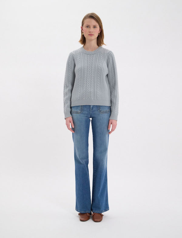 Ines De La Fressange Pull Marlon Vert Amande