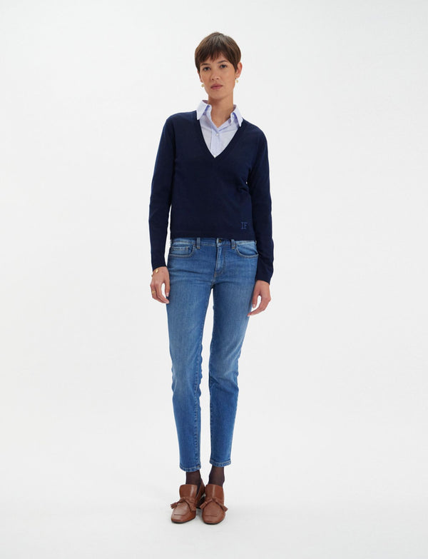 Ines De La Fressange Pull Morgana Marine