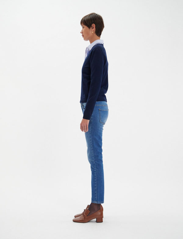 Ines De La Fressange Pull Morgana Marine