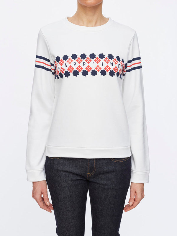 ines de la fressange Pull Prosper écru