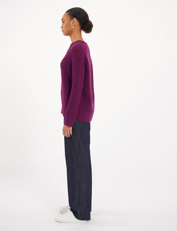 Ines De La Fressange Pull Silvia Violet