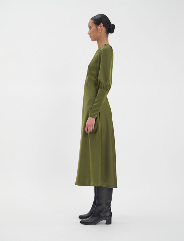 Ines De La Fressange Robe Alberta Kaki