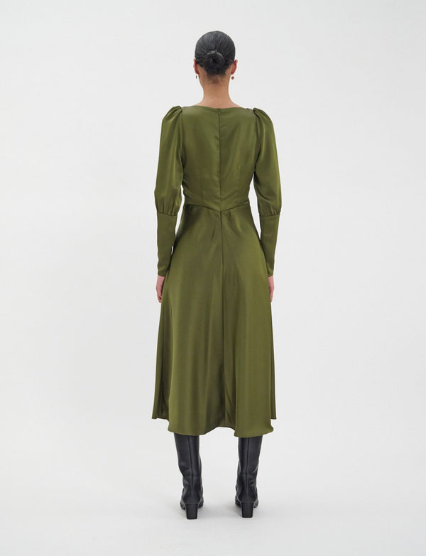 Ines De La Fressange Robe Alberta Kaki