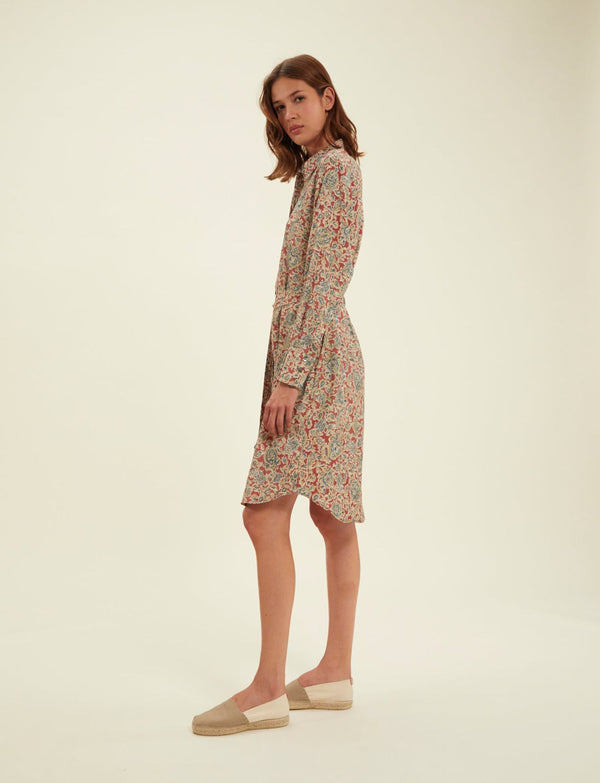 Ines De La Fressange Robe Amour Imprimé Fleuri