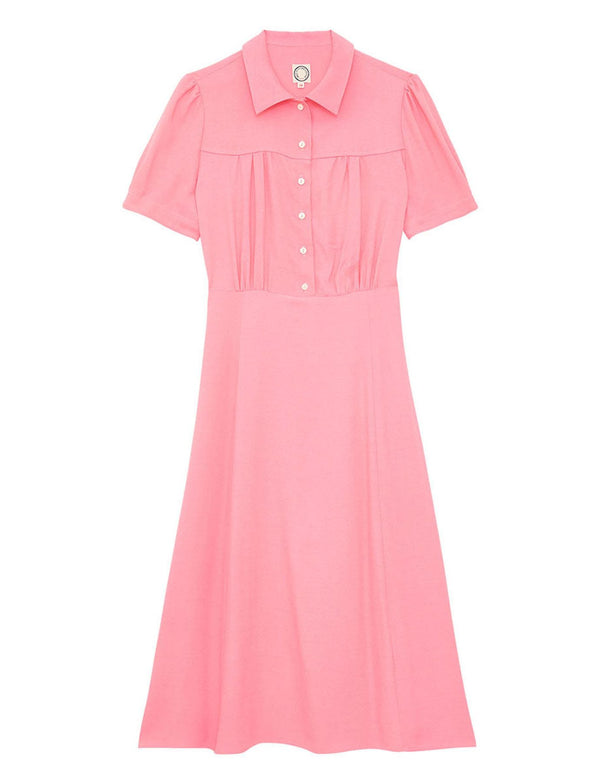 ines de la fressange Robe Angèle rose