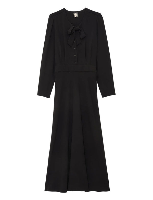ines de la fressange Robe Ariel noire