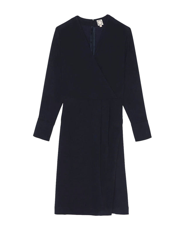 ines de la fressange Robe Blida bleu marine