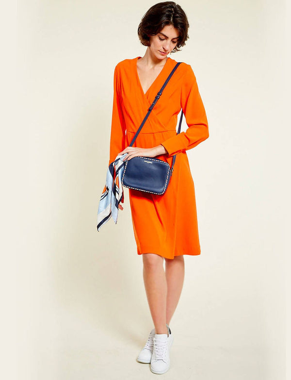Ines De La Fressange Robe Blida Orange