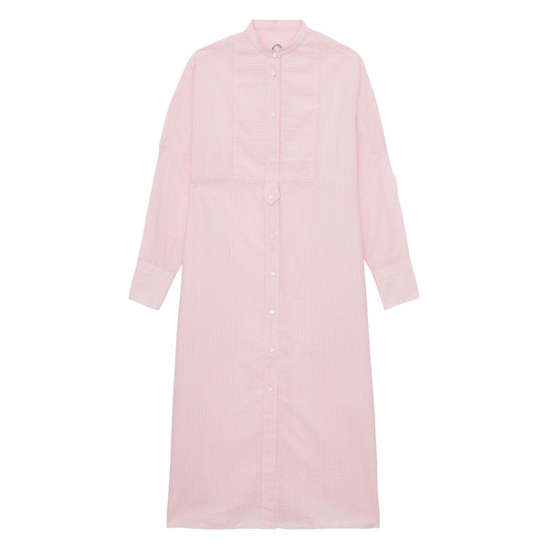 ines de la fressange Robe Boy en coton rose