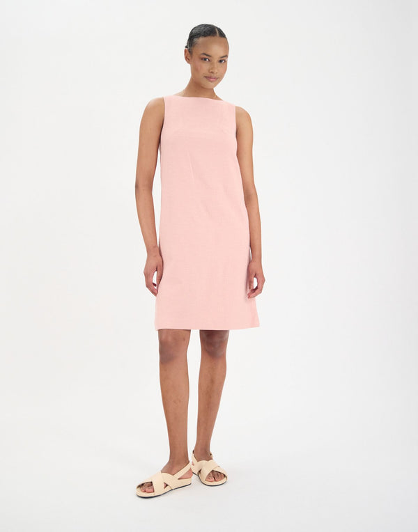 Ines De La Fressange Robe Madeleine En Coton Rose