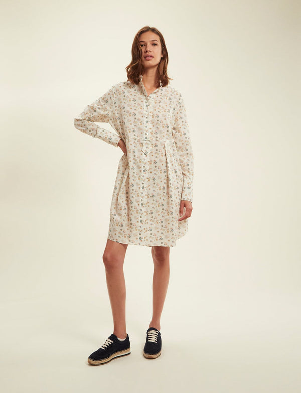 Ines De La Fressange Robe Martina Fleurie