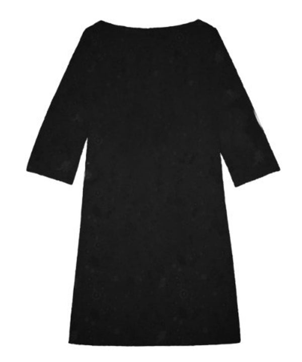 ines de la fressange Robe Megane noire en lin