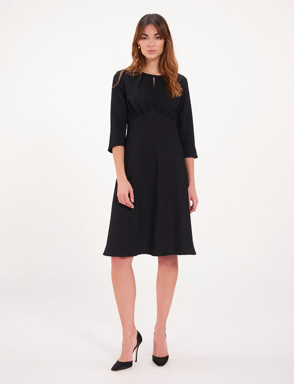 Ines De La Fressange Robe Natalia Noire