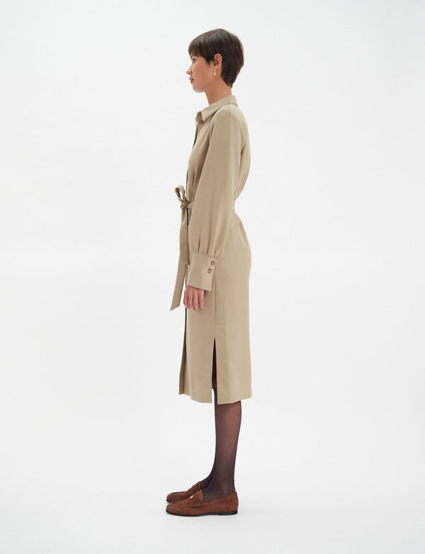 Ines De La Fressange Robe Rosabella Beige