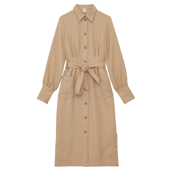 ines de la fressange Robe Rosabella beige