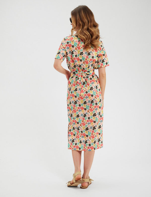 Ines De La Fressange Robe Stella Imprimé Fleurs