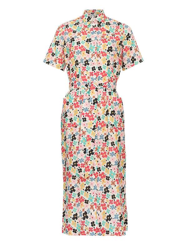 ines de la fressange Robe Stella imprimé fleurs