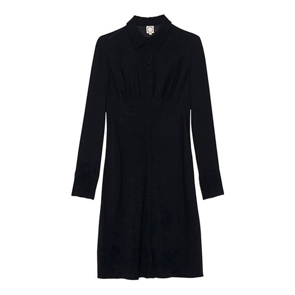 ines de la fressange Robe Thaïs bleu nuit