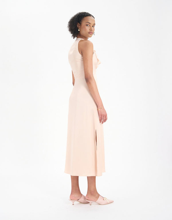 Ines De La Fressange Robe Victorine Rose Pâle