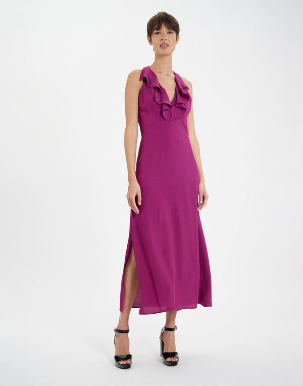 Ines De La Fressange Robe Victorine Violette