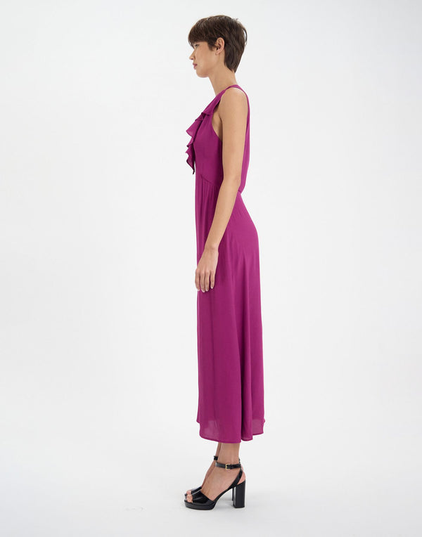 Ines De La Fressange Robe Victorine Violette