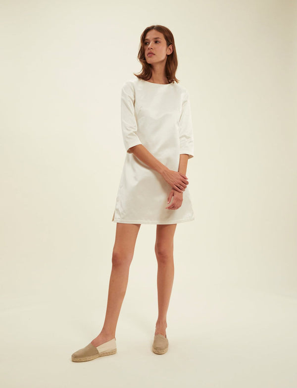 Ines De La Fressange Robe Whitney Ivoire