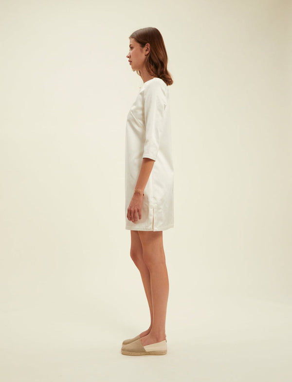 Ines De La Fressange Robe Whitney Ivoire