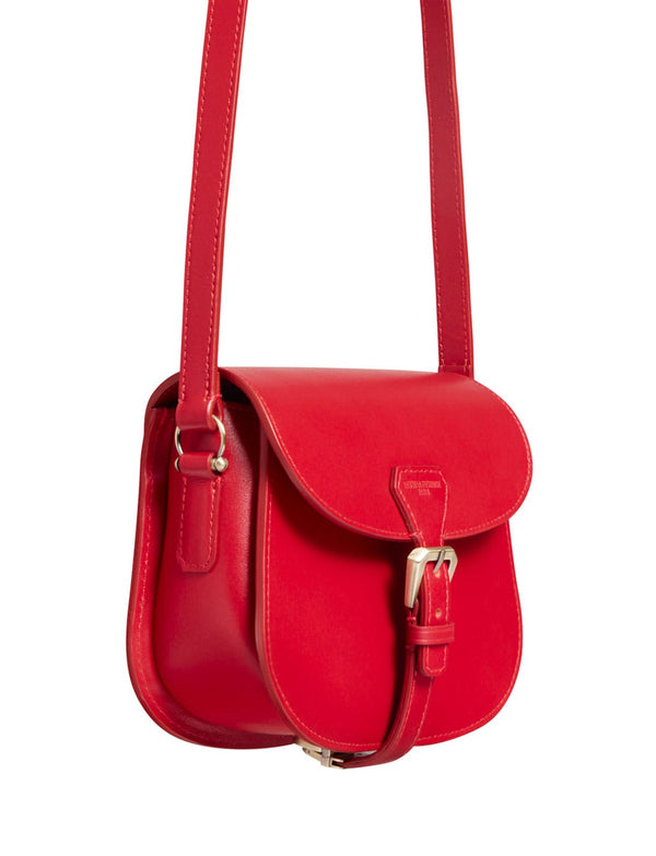 Ines De La Fressange Sac à Main Baby Flâneur Rouge