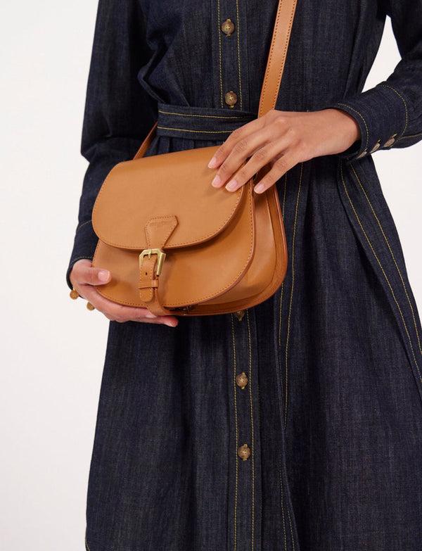 Ines De La Fressange Sac à Main Flâneur Camel