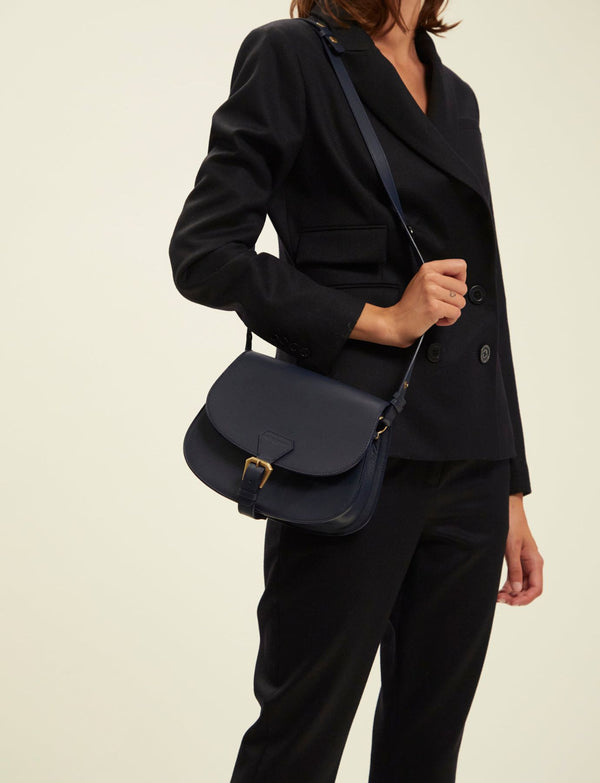Ines De La Fressange Sac à Main Flâneur Navy