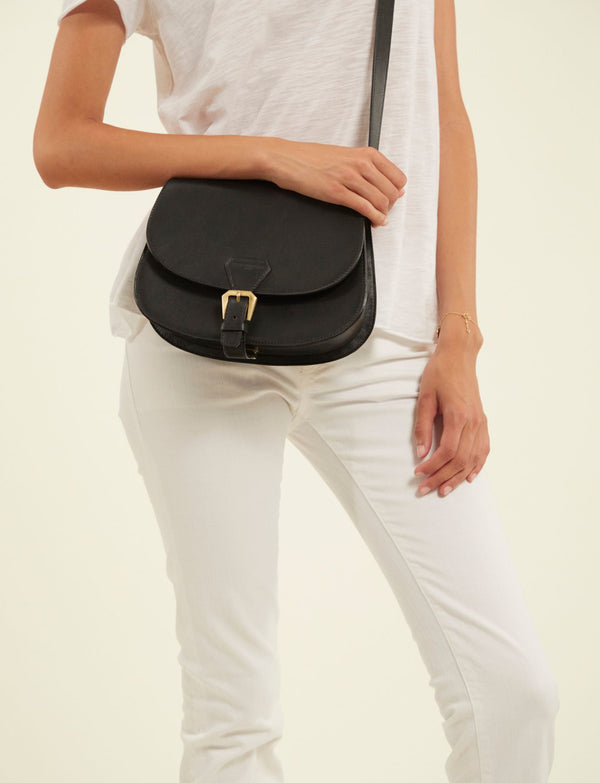 Ines De La Fressange Sac à Main Flâneur Noir