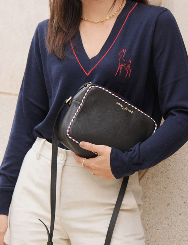 Ines De La Fressange Sac à Main Marcia Noir