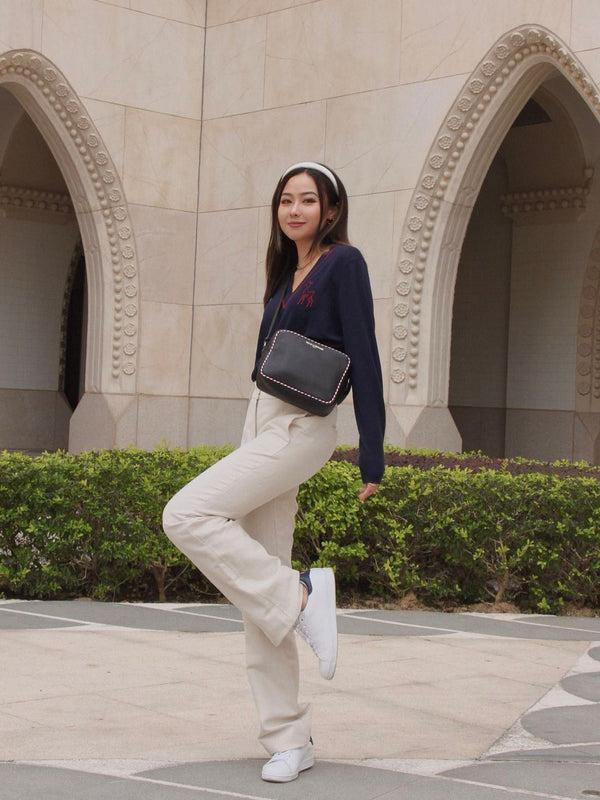 Ines De La Fressange Sac à Main Marcia Noir