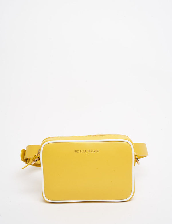 ines de la fressange Sac-banane Marcia jaune