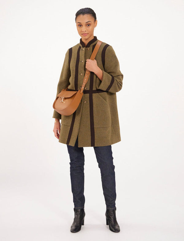 Ines De La Fressange Sac Senda Cuir Camel