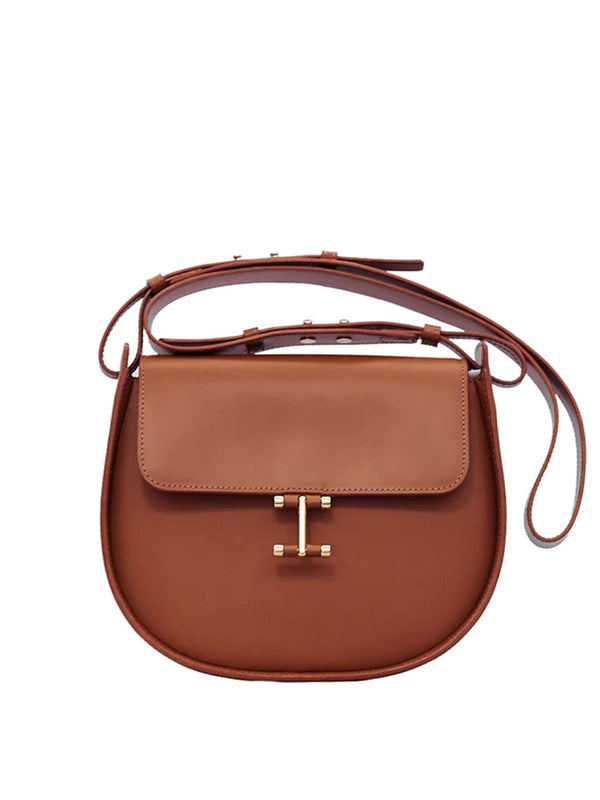 ines de la fressange Sac Senda cuir camel