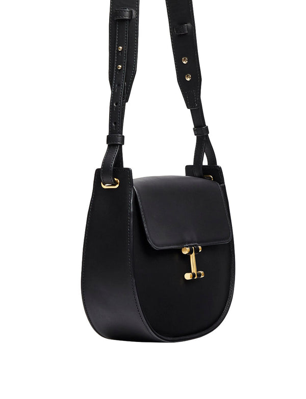 Ines De La Fressange Sac Senda Cuir Noir