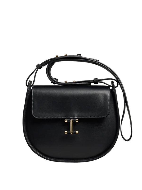 ines de la fressange Sac Senda cuir noir