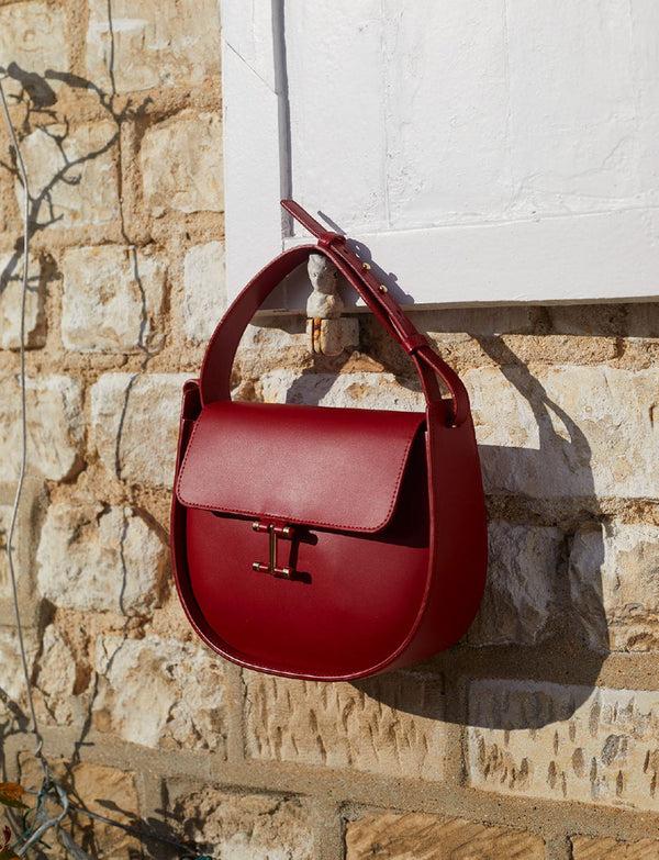 Ines De La Fressange Sac Senda Rouge Rubis