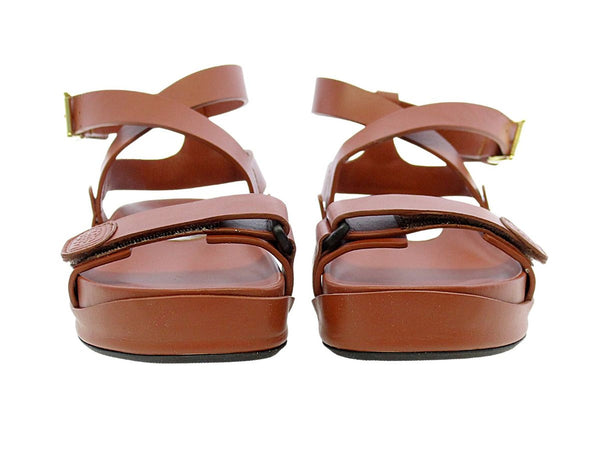 Ines De La Fressange Sandale à Plateforme Cognac