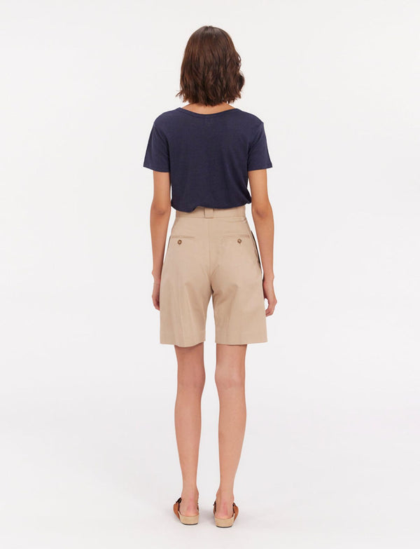 Ines De La Fressange Short Odette Beige