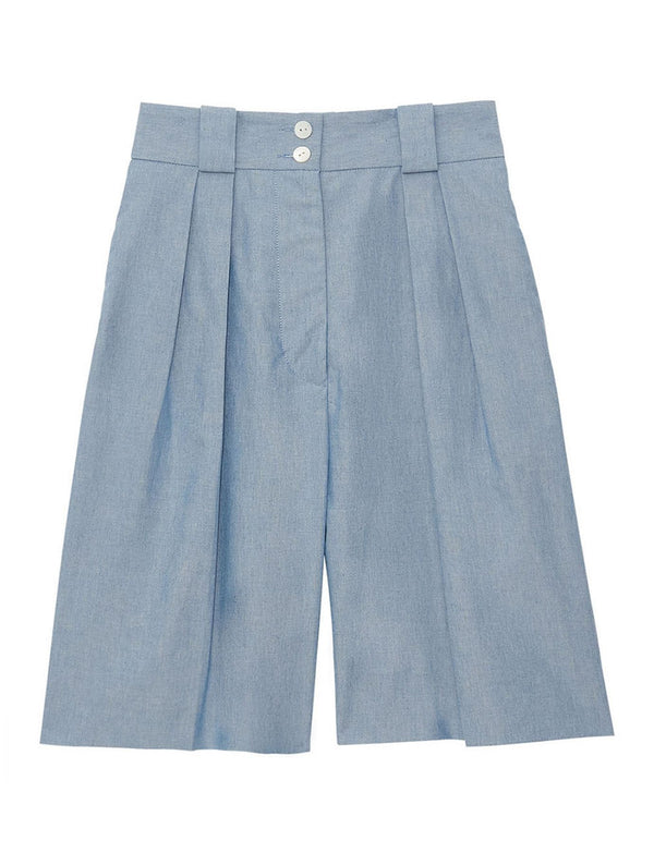 ines de la fressange Short Odette bleu
