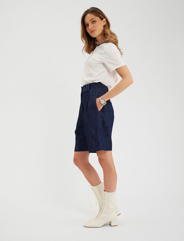 Ines De La Fressange Short Odette En Coton
