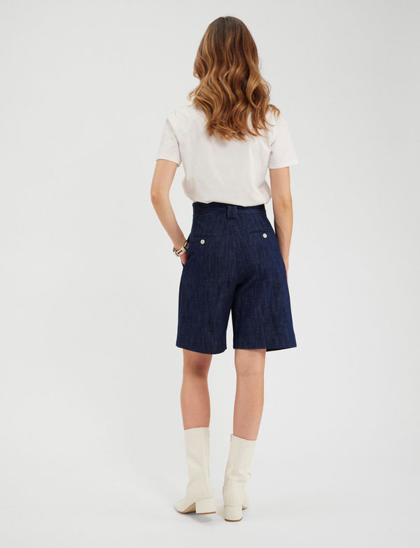Ines De La Fressange Short Odette En Coton