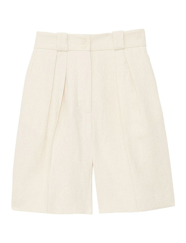 ines de la fressange Short Odette ivoire