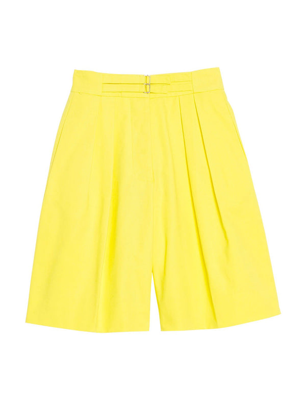 ines de la fressange Short Prune jaune