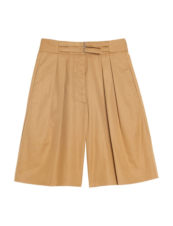 ines de la fressange Short Prune kaki