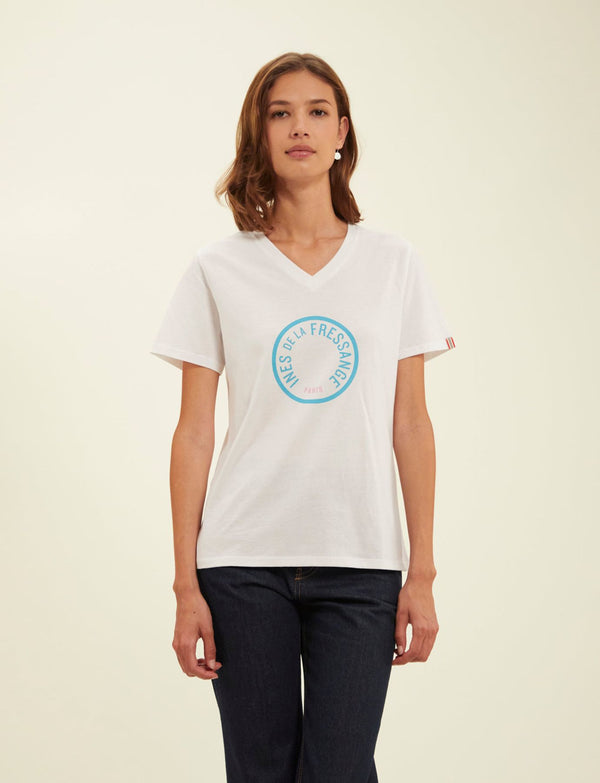 Ines De La Fressange T-shirt Aurore Blanc