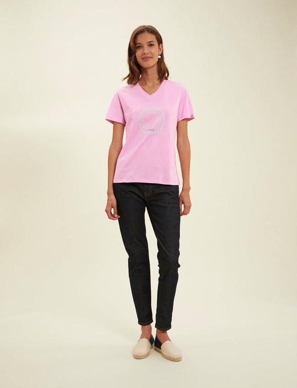 Ines De La Fressange T-shirt Aurore Rose
