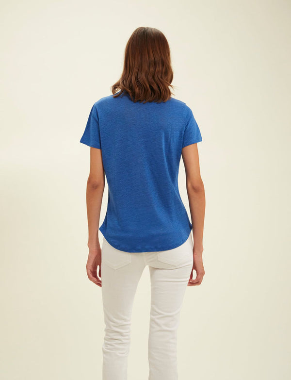 Ines De La Fressange T-shirt Lisette Bleu Cobalt